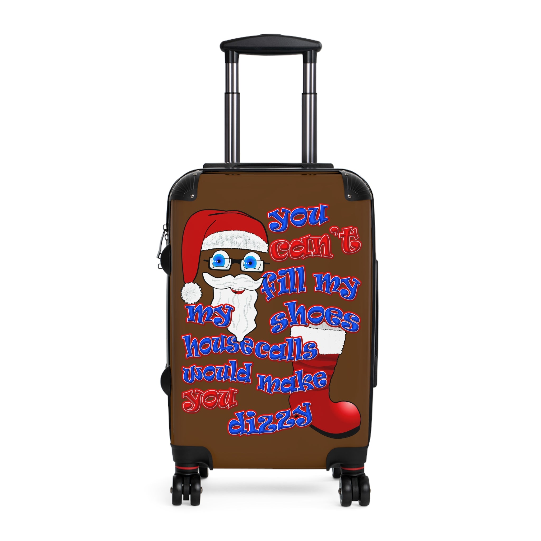 santa's shoes - Suitcase (brown)