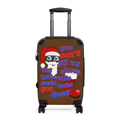 santa's shoes - Suitcase (brown)