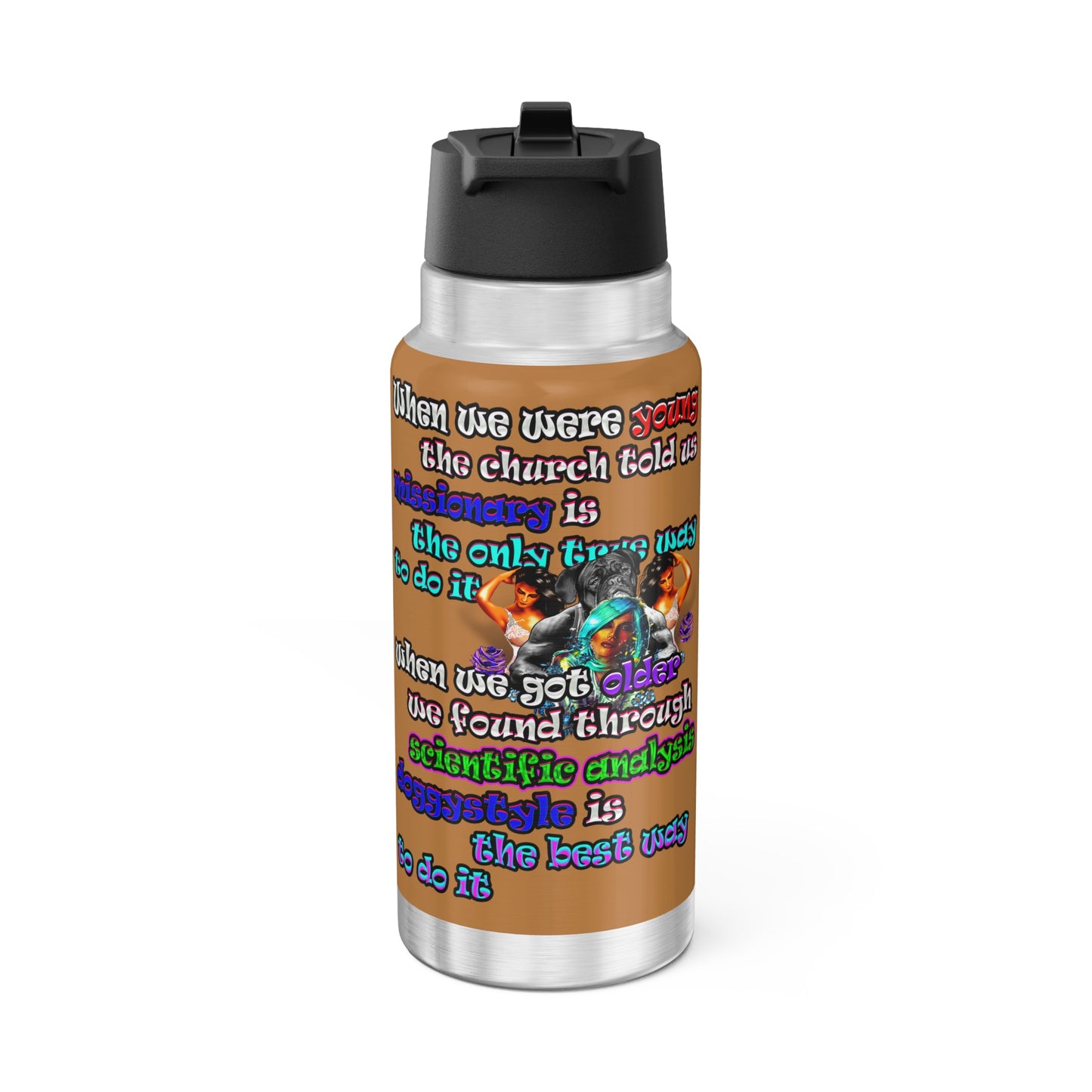 doggystyle - Gator Tumbler, 32oz (light brown)