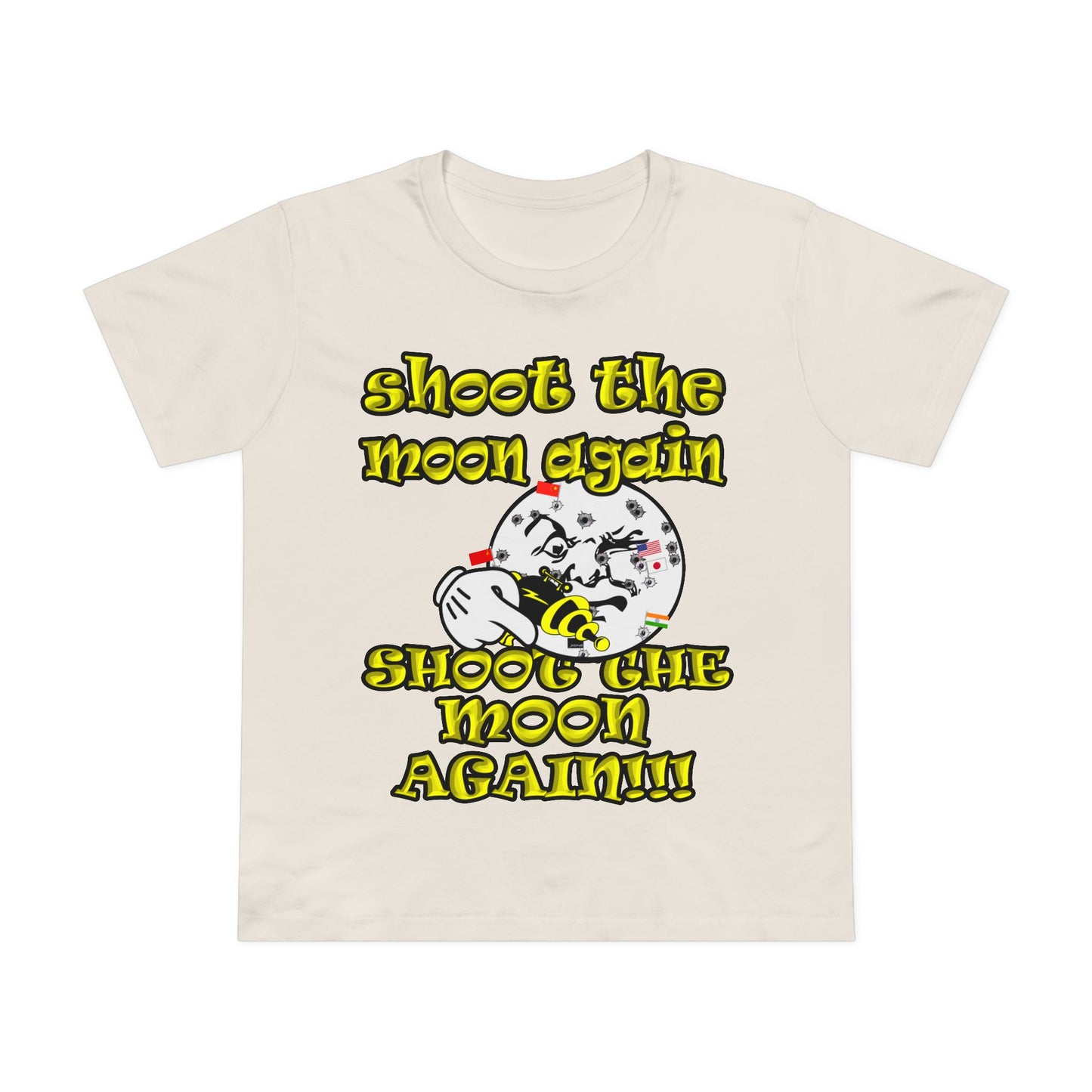 shoot the moon again - Women’s Maple Tee