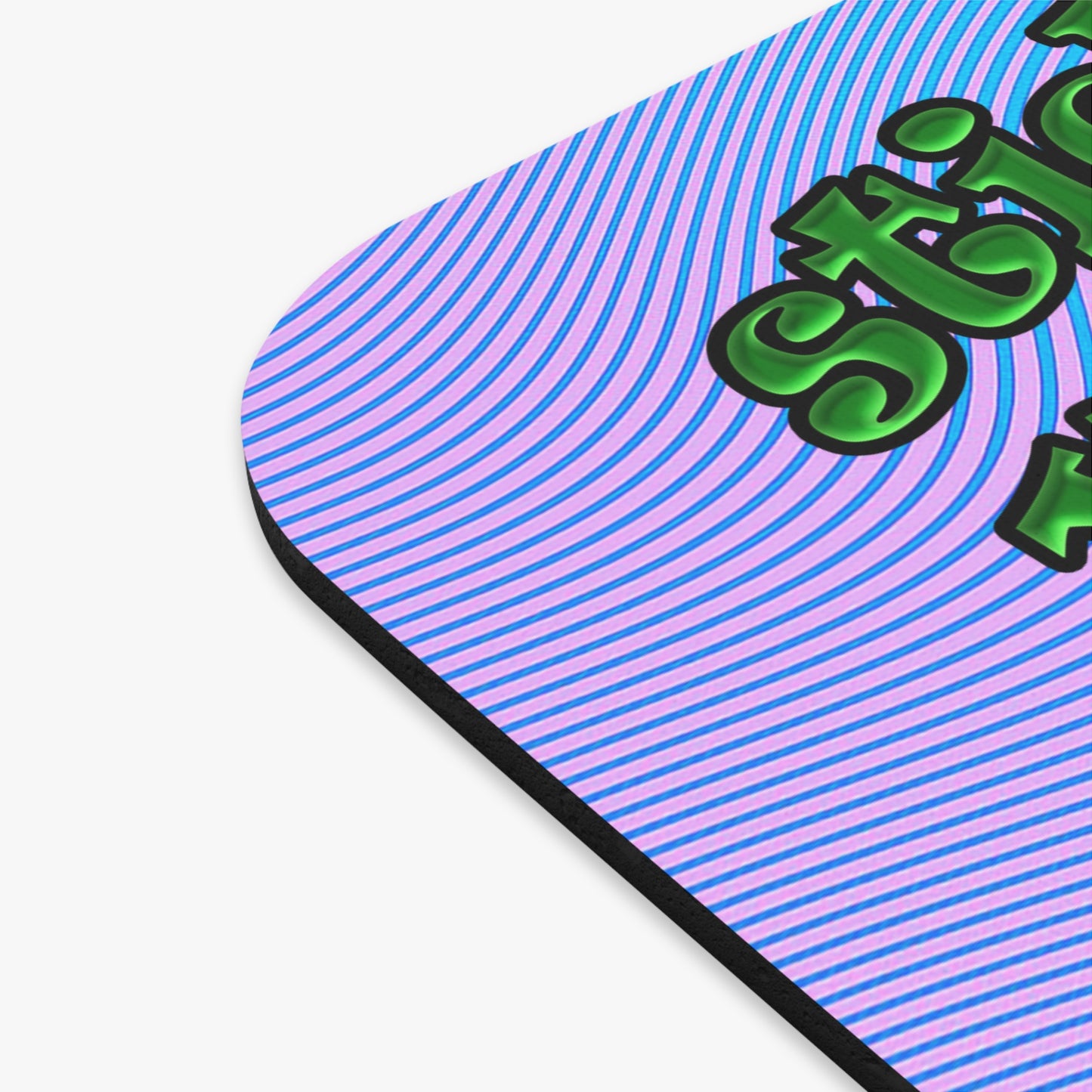 stick that in your pipe and smoke it - Mouse Pad (Rectangle) (light blue-purple wave)