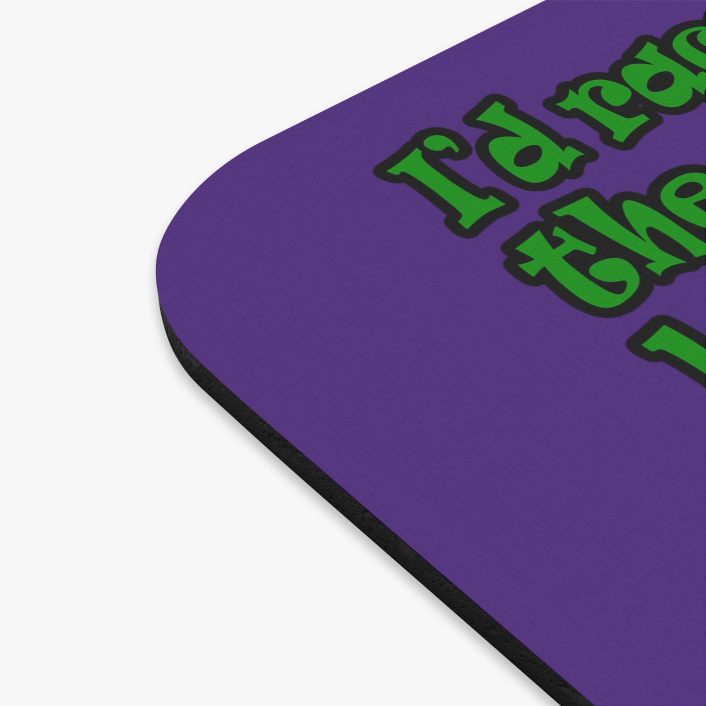 turtle race - Mouse Pad (Rectangle) (purple)