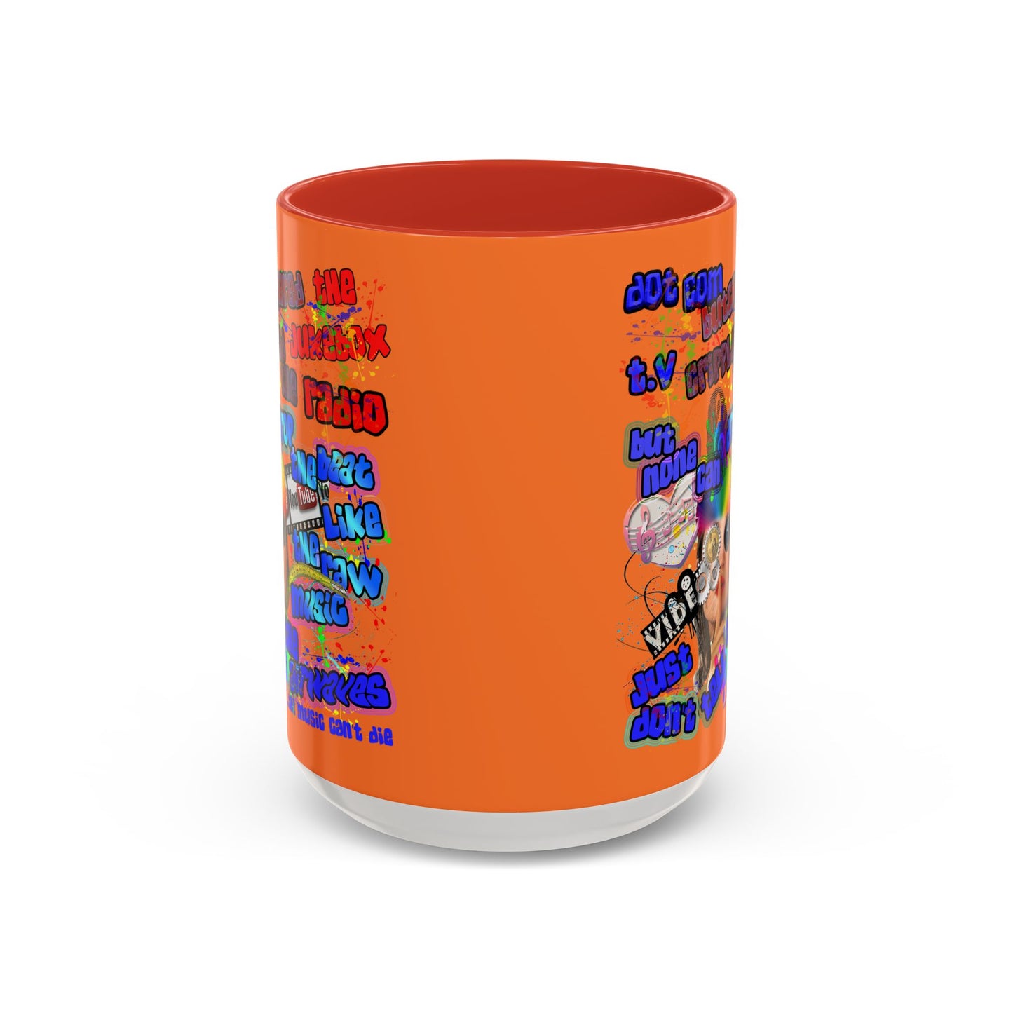 drop the beat - Accent Mug (crusta)