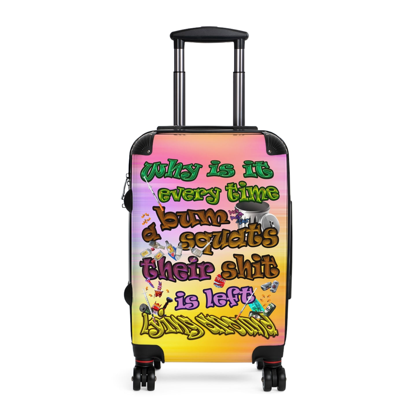the bum's shit - Suitcase (color blur)