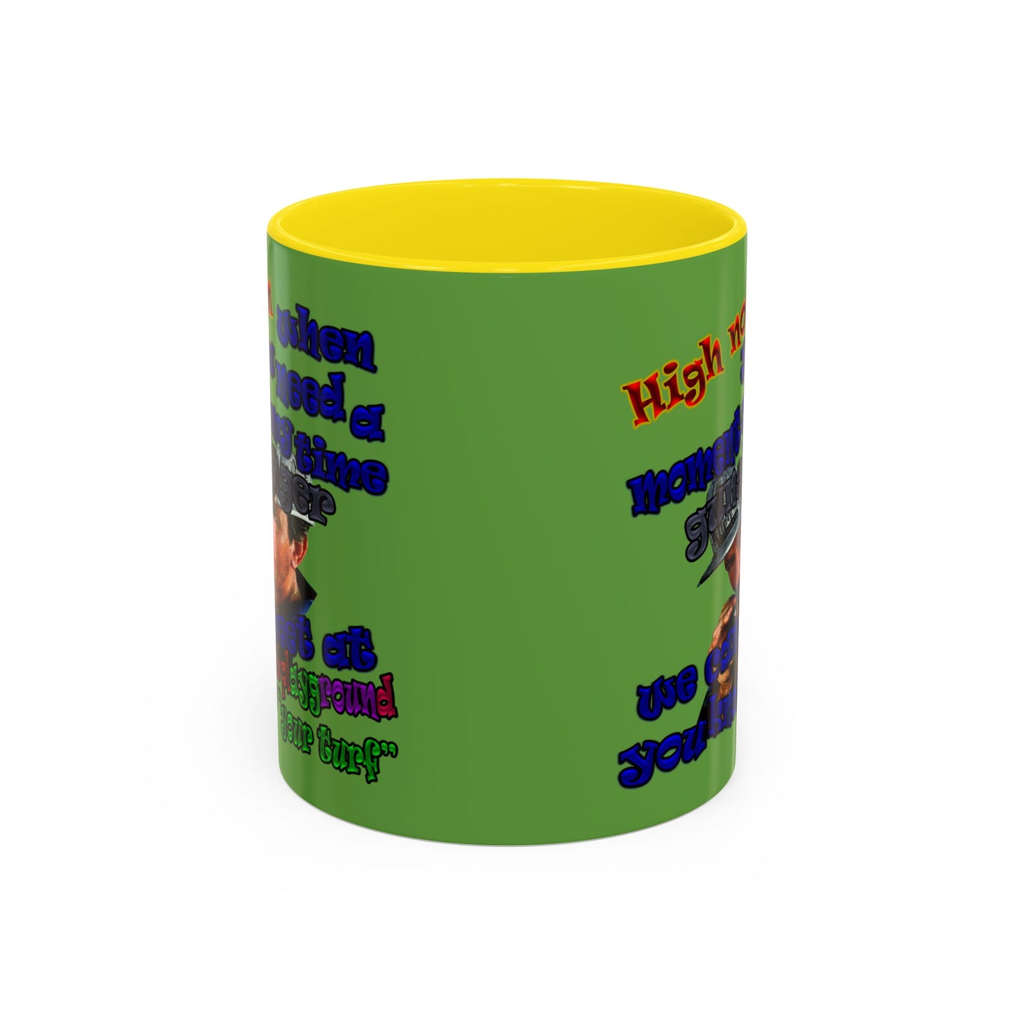 high noon - Accent Mug (green)