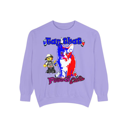 tag that - Unisex Garment-Dyed Sweatshirt