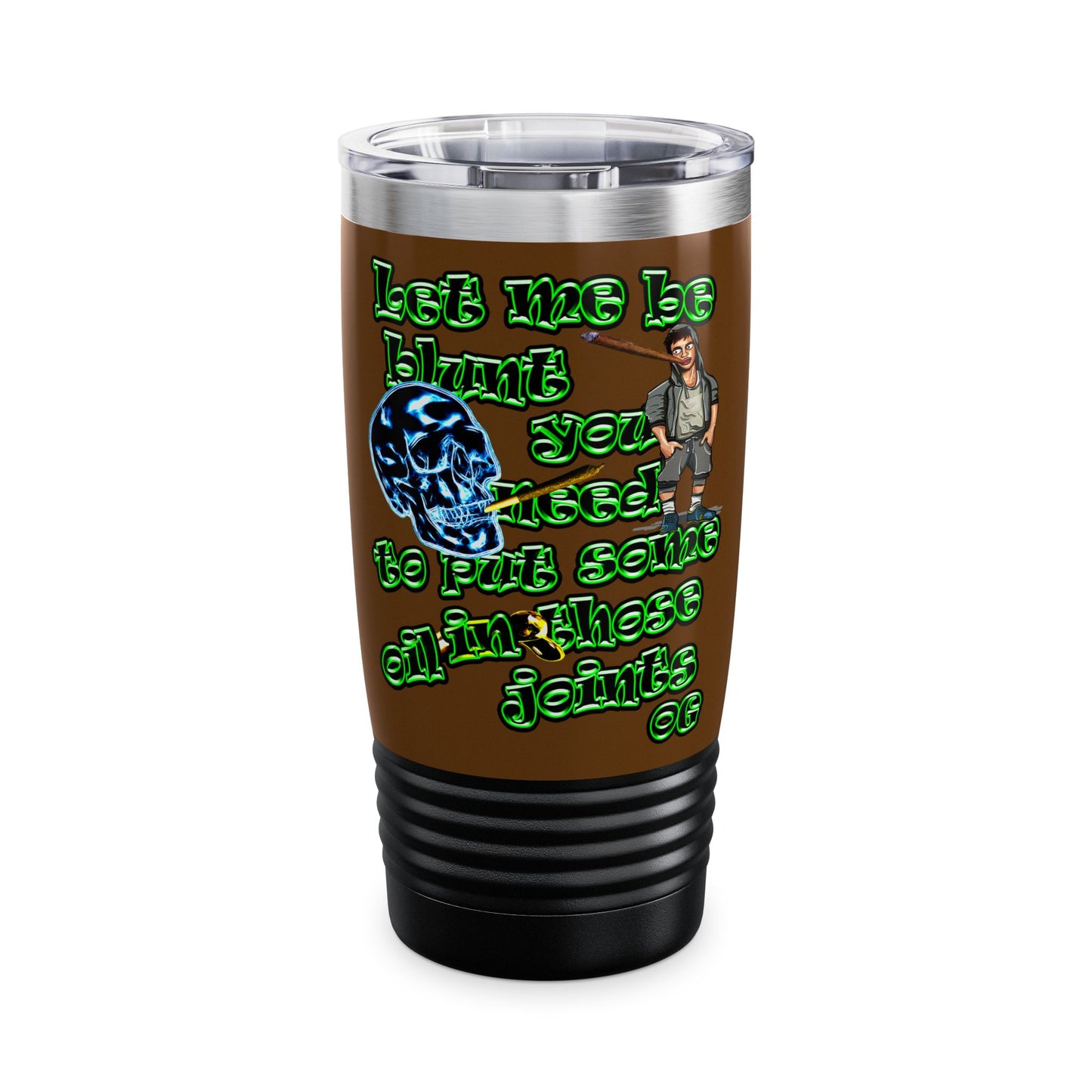og - Ringneck Tumbler, 20oz (brown)