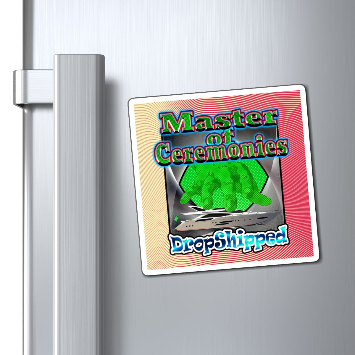 logo - Magnets - (yellow-orange wave)