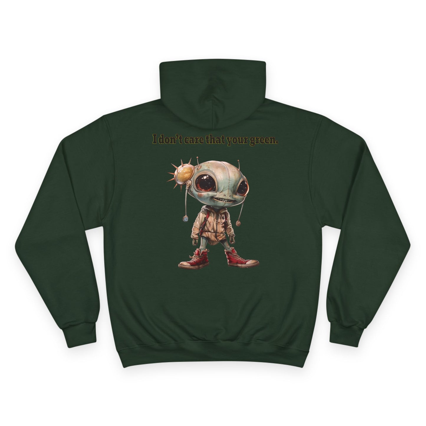 I don't care that your grey - Champion Hoodie