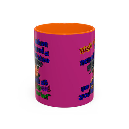 high noon - Accent Mug (pink)