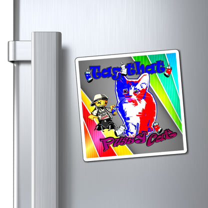 tag that - Magnets - (rainbow split)