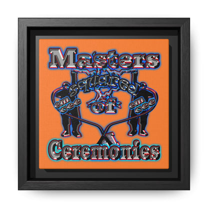 em cee squared - framed canvas art (crusta)