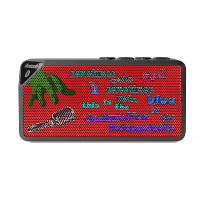 declaration of the independents - Jabba Bluetooth Speaker (red)