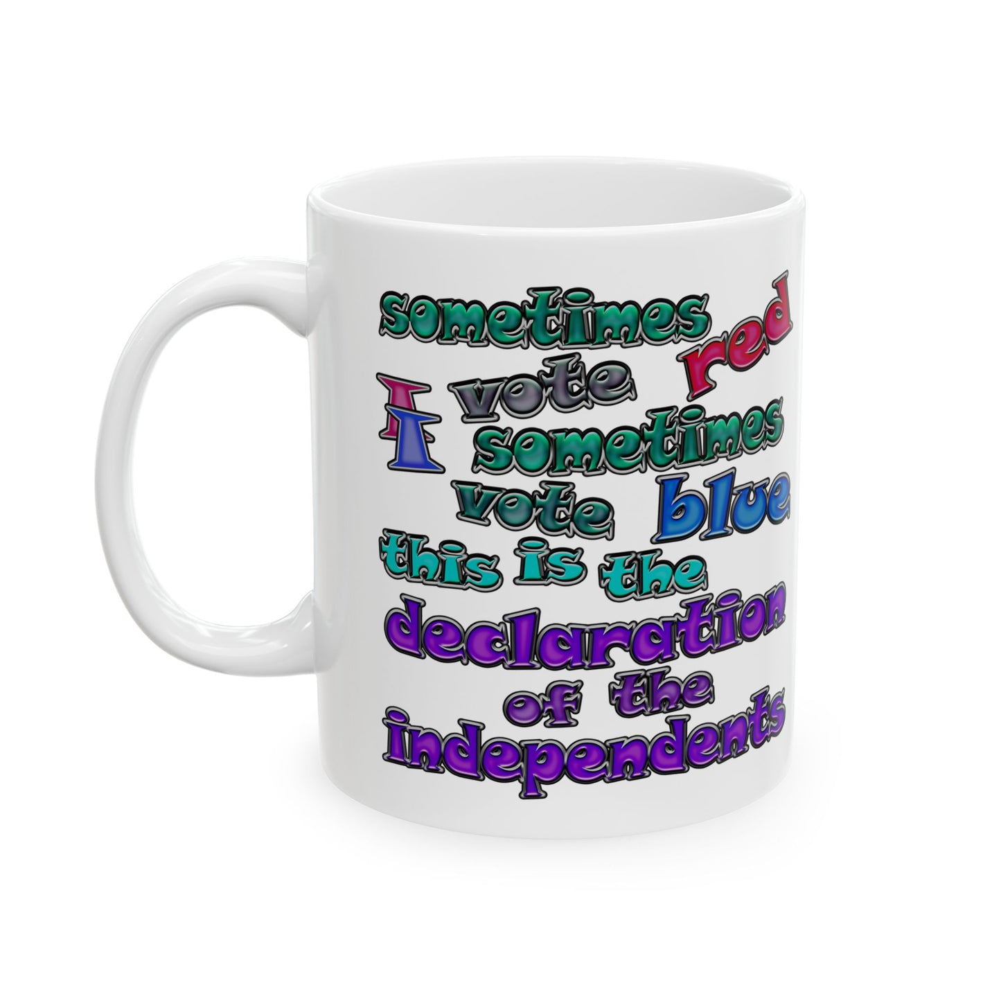 declaration of the independents - White Mug (white)