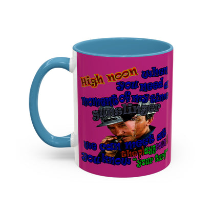 high noon - Accent Mug (pink)