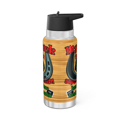my luck - Gator Tumbler, 32oz  (butterscotch wood finish)