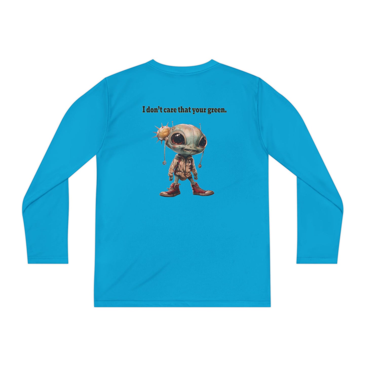 I don't care that your grey - Youth Long Sleeve Competitor Tee