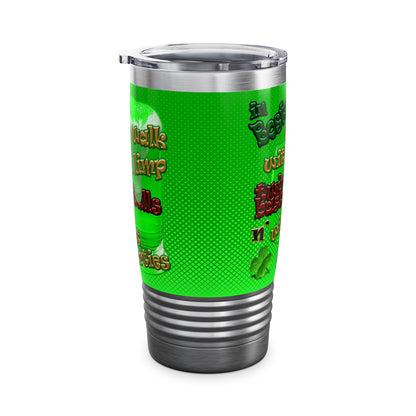 celtics logo - Ringneck Tumbler, 20oz (logo green)