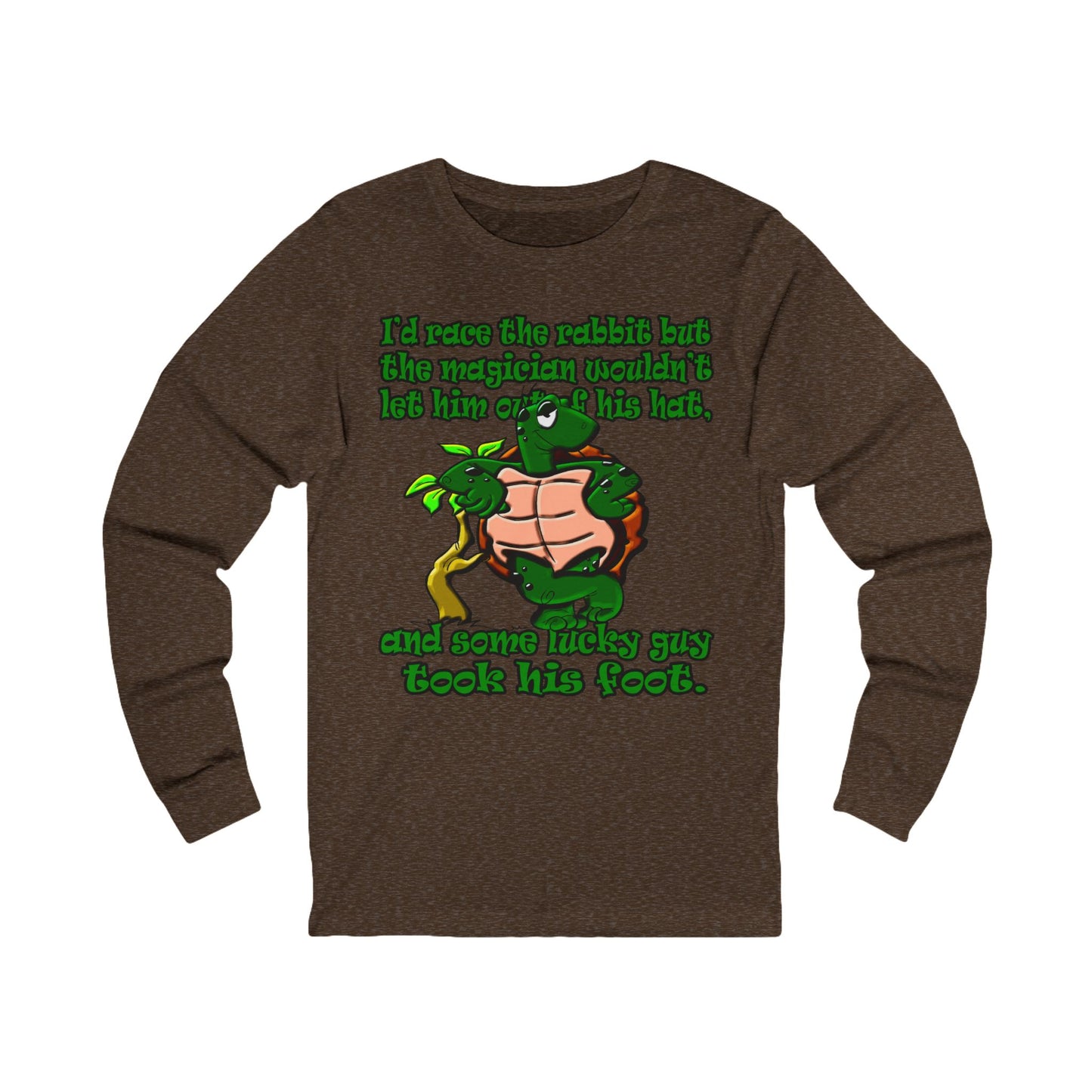 turtle race - Unisex Jersey Long Sleeve Tee