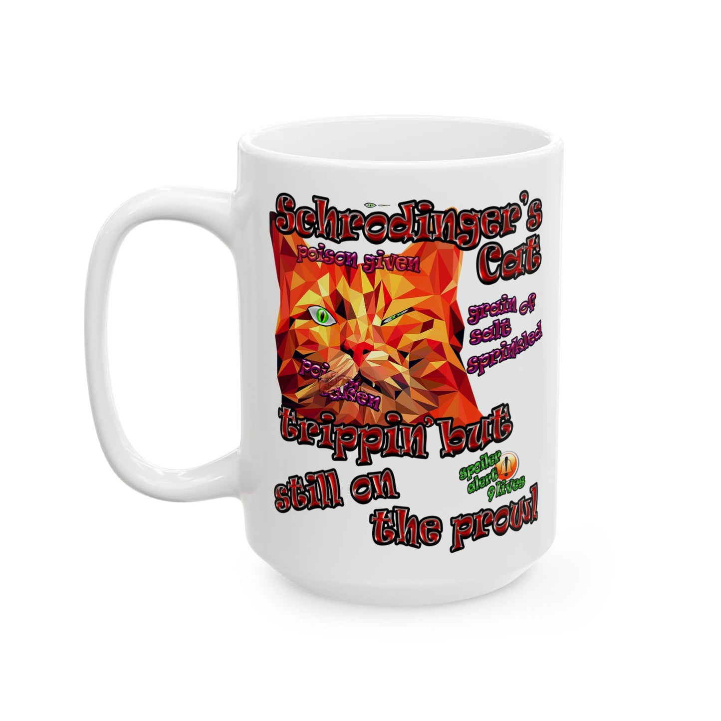 schrodinger's cat - White Mug (white)
