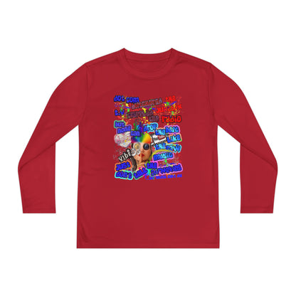 drop the beat - Youth Long Sleeve Competitor Tee