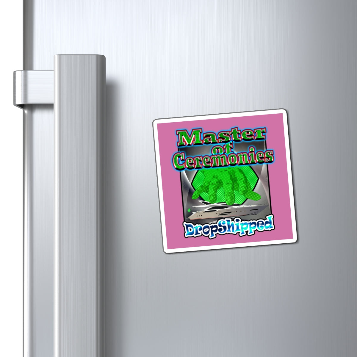 logo - Magnets - (light pink)