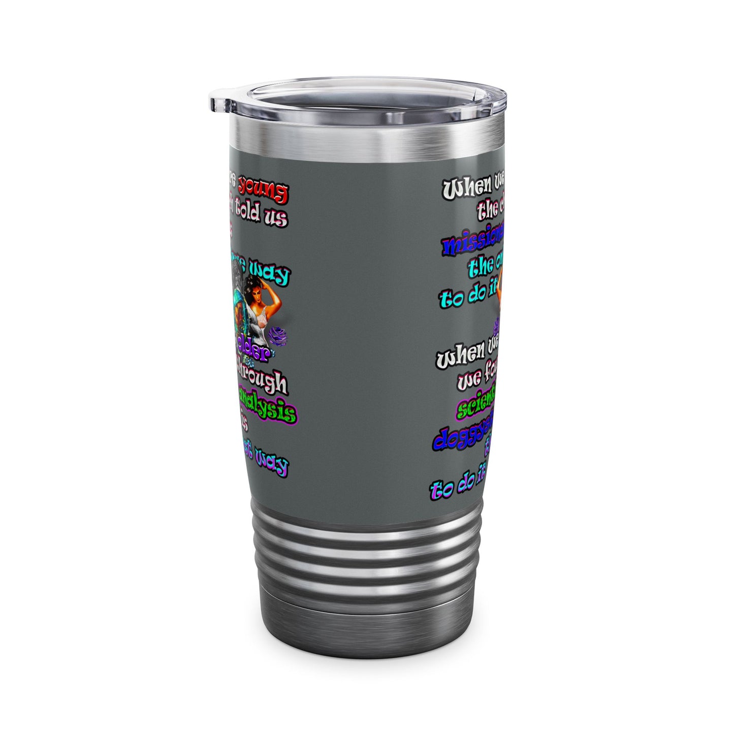 doggystyle - Ringneck Tumbler, 20oz (dark grey)