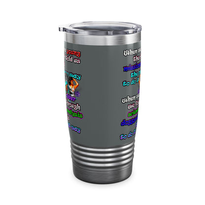 doggystyle - Ringneck Tumbler, 20oz (dark grey)