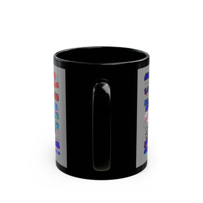 drop the beat - Black Mug (grey)