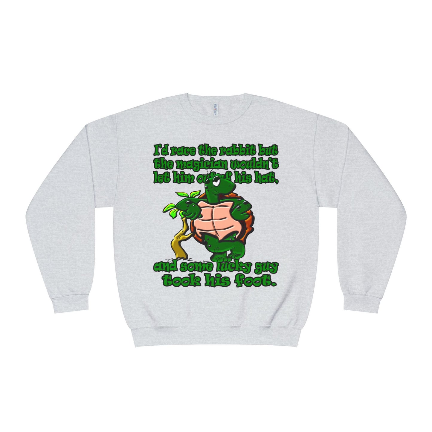 turtle race - Unisex NuBlend® Crewneck Sweatshirt