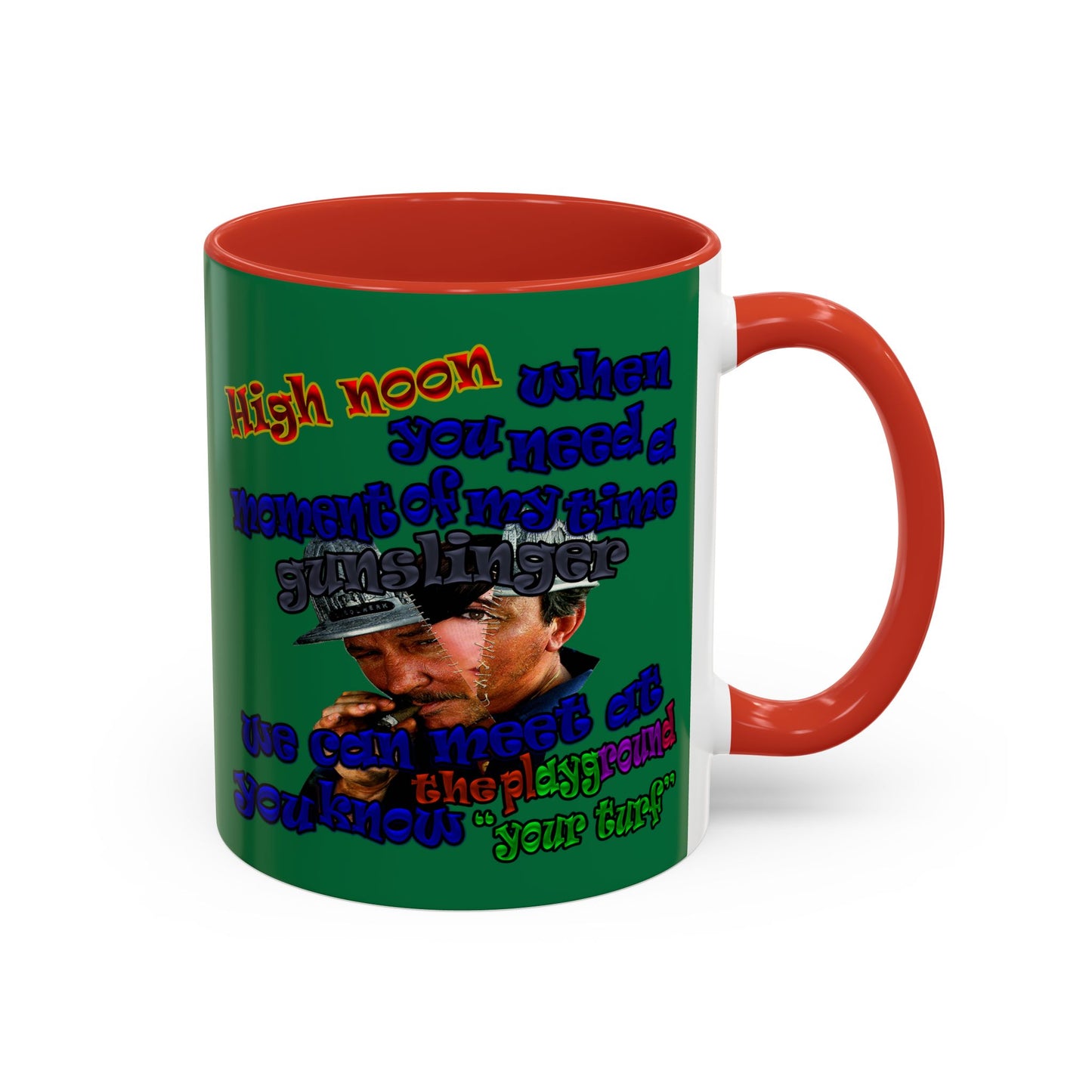 high noon - Accent Mug (dark green)