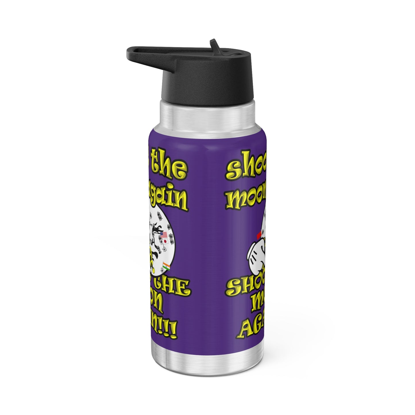 shoot the moon again - Gator Tumbler, 32oz (purple)