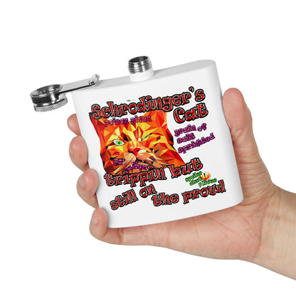 schrodinger's cat - Stainless Steel Flask