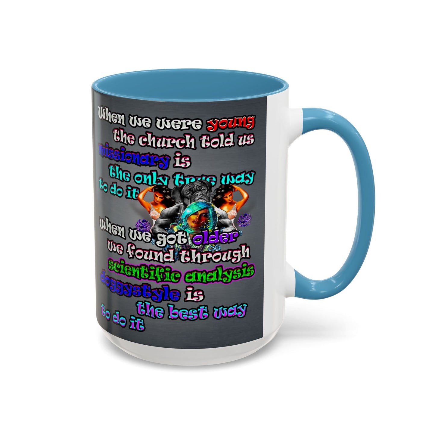 doggystyle - Accent Mug (grey-light grey)