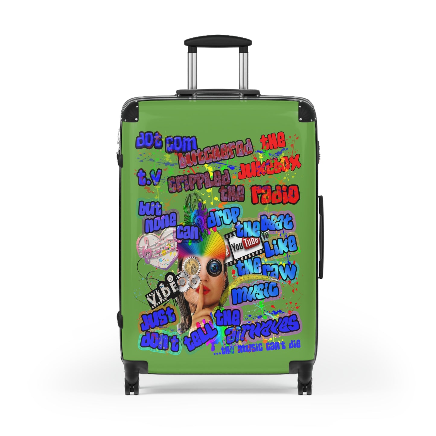 drop the beat - Suitcase (green)