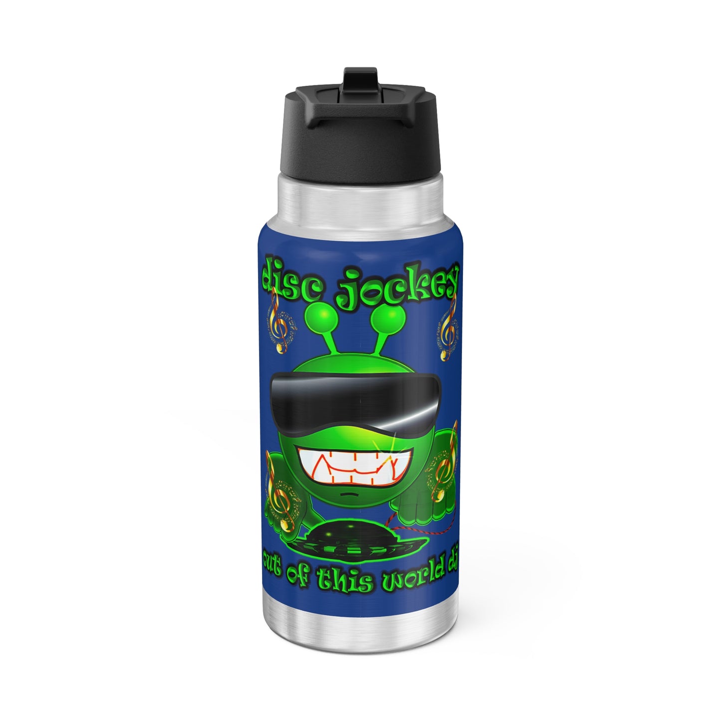 disc jockey - Gator Tumbler, 32oz (dark blue)