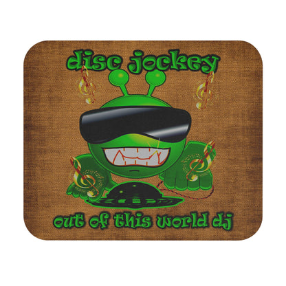 disc jockey - Mouse Pad (Rectangle) (brown papyrus)