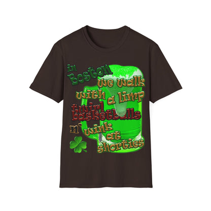 celtics logo - Unisex Softstyle T-Shirt