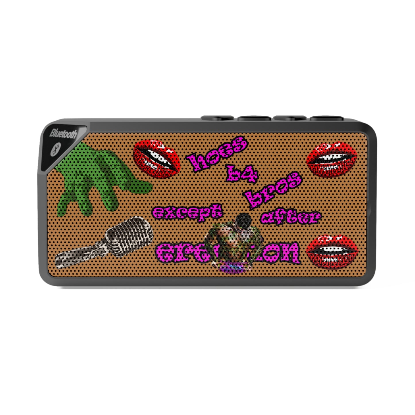 hoes b4 bros - Jabba Bluetooth Speaker (light brown)