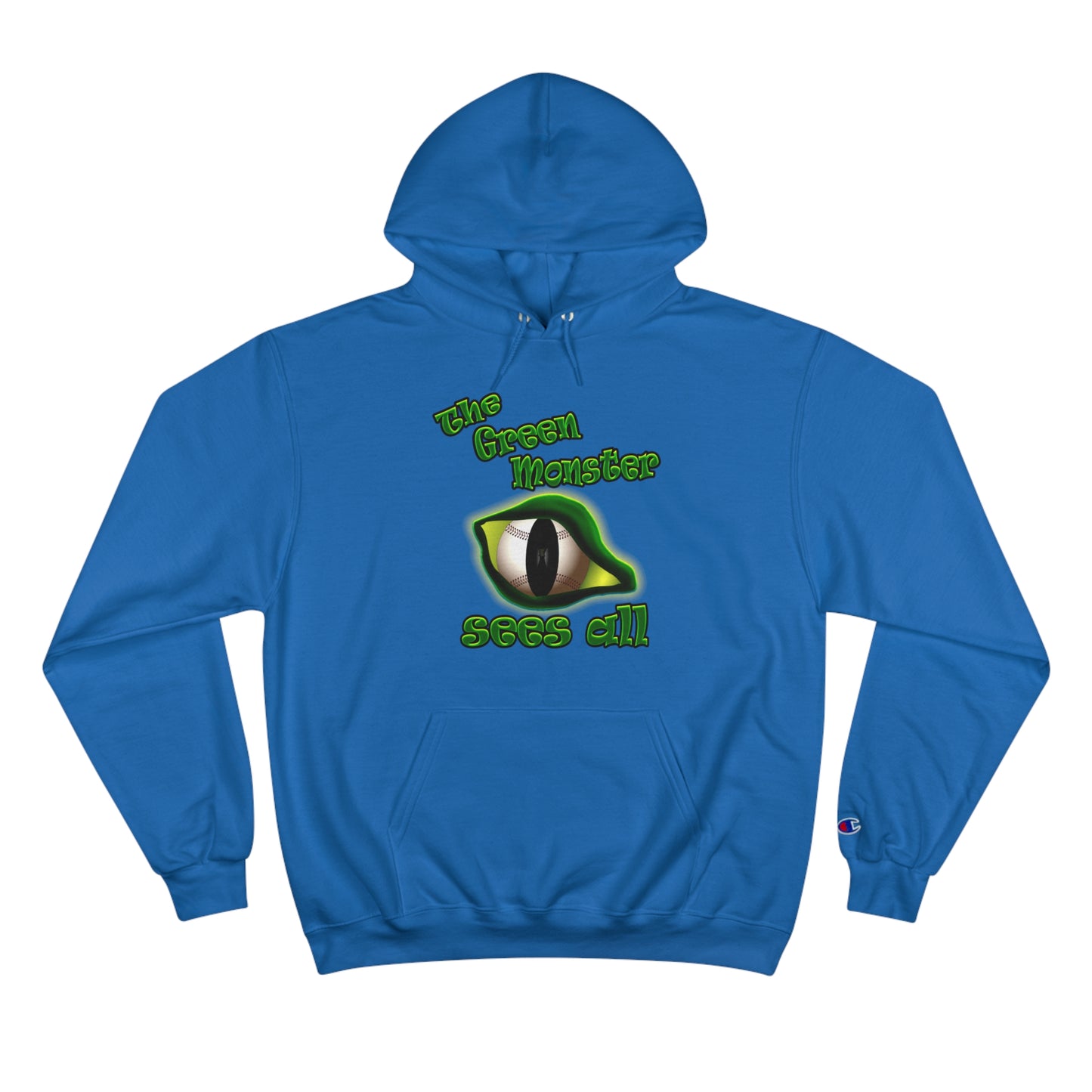 green monster - Champion Hoodie