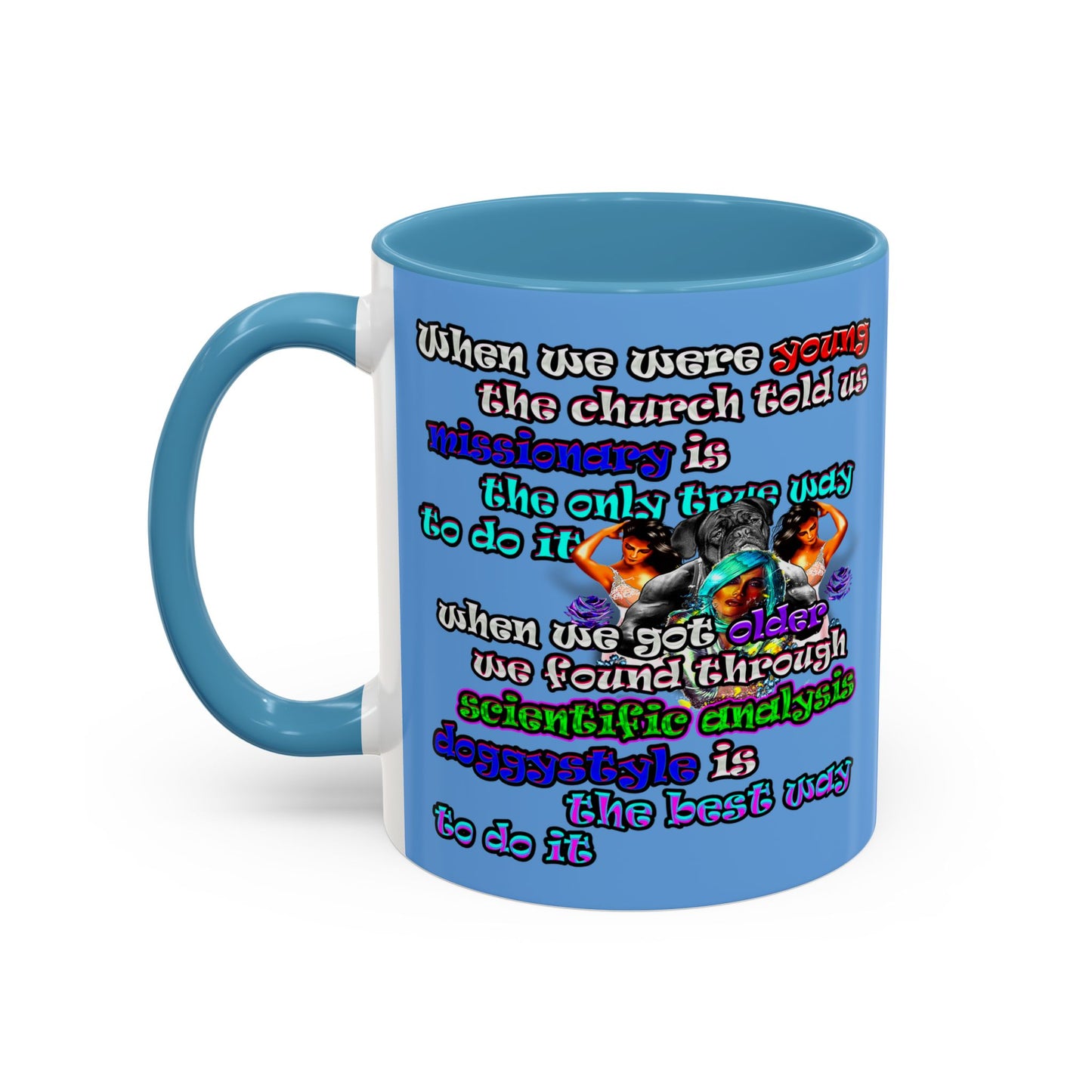 doggystyle - Accent Mug (light blue)