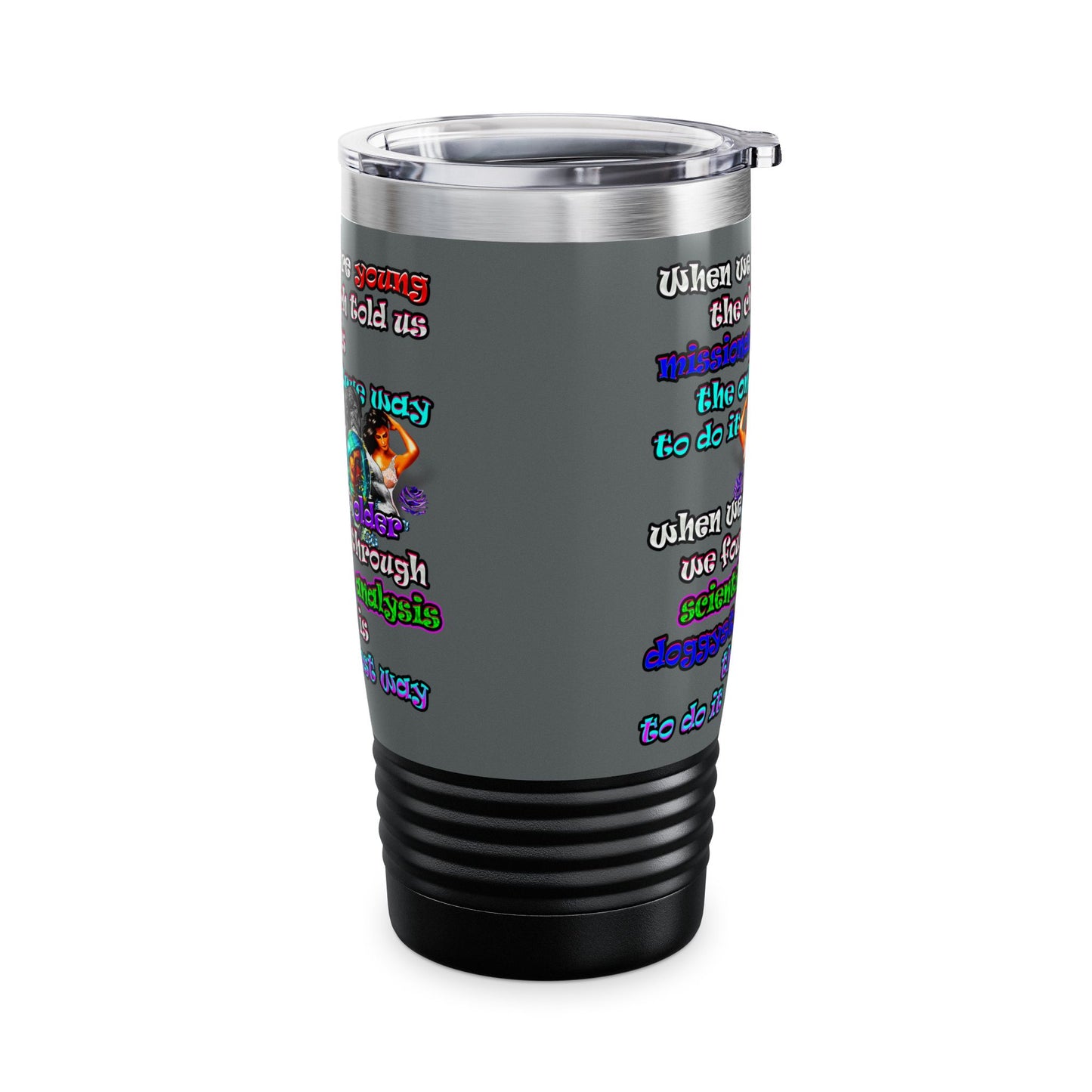 doggystyle - Ringneck Tumbler, 20oz (dark grey)