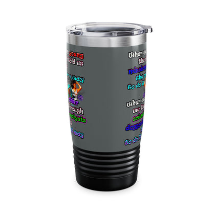 doggystyle - Ringneck Tumbler, 20oz (dark grey)
