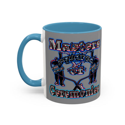 em cee squared - Accent Mug (grey)