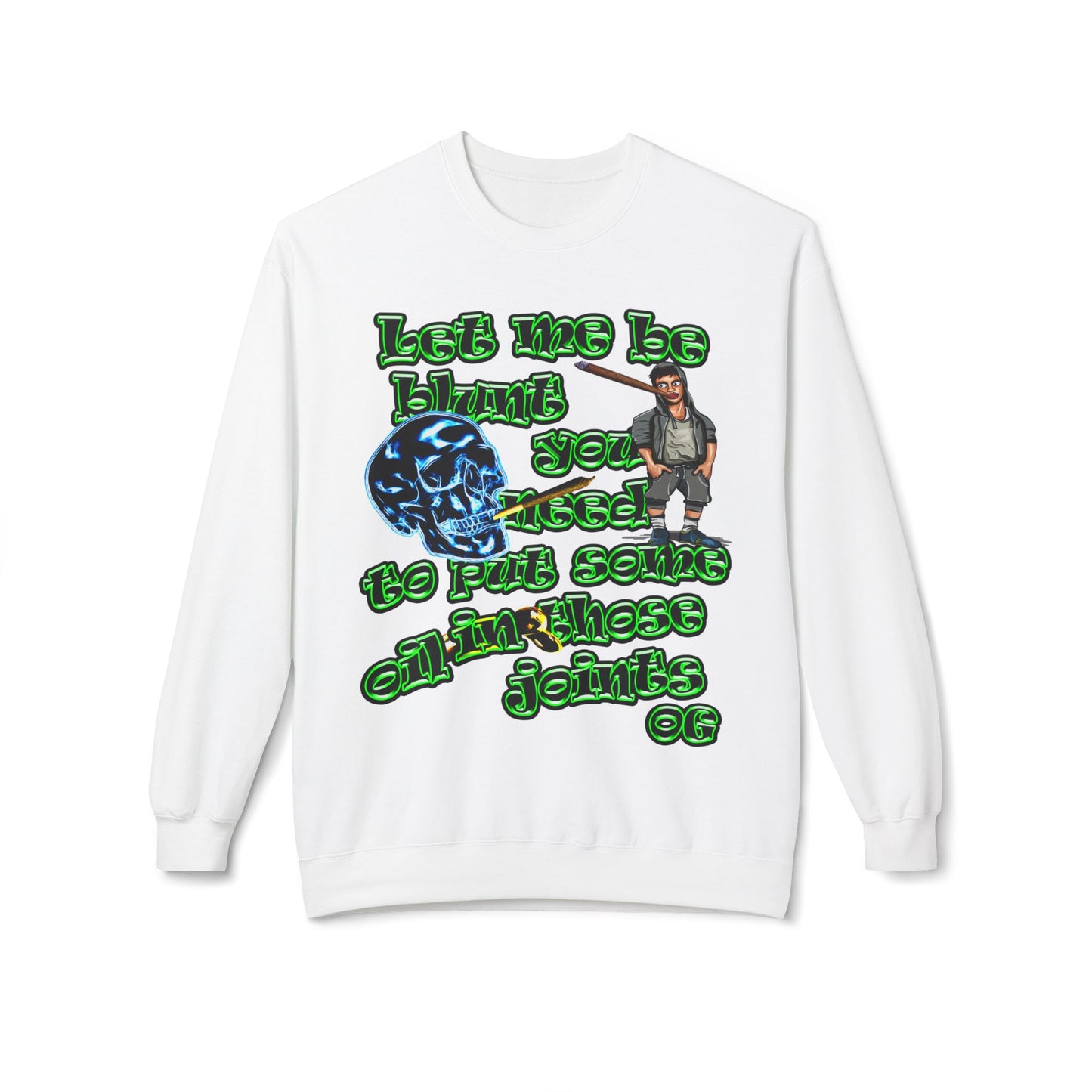 og - Unisex Midweight Softstyle Fleece Crewneck Sweatshirt