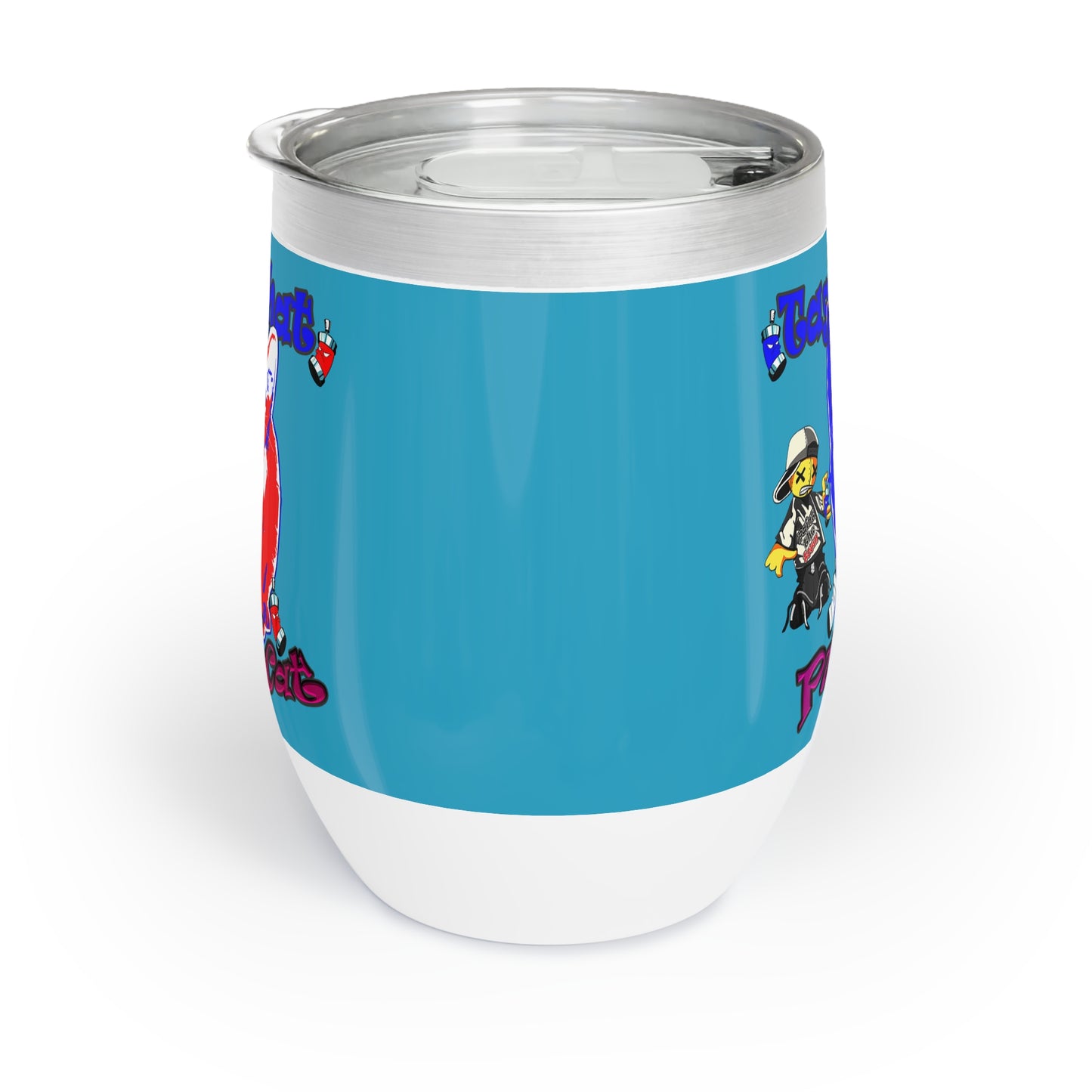 tag that - Chill Wine Tumbler (turquoise)