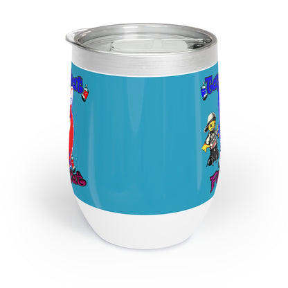 tag that - Chill Wine Tumbler (turquoise)