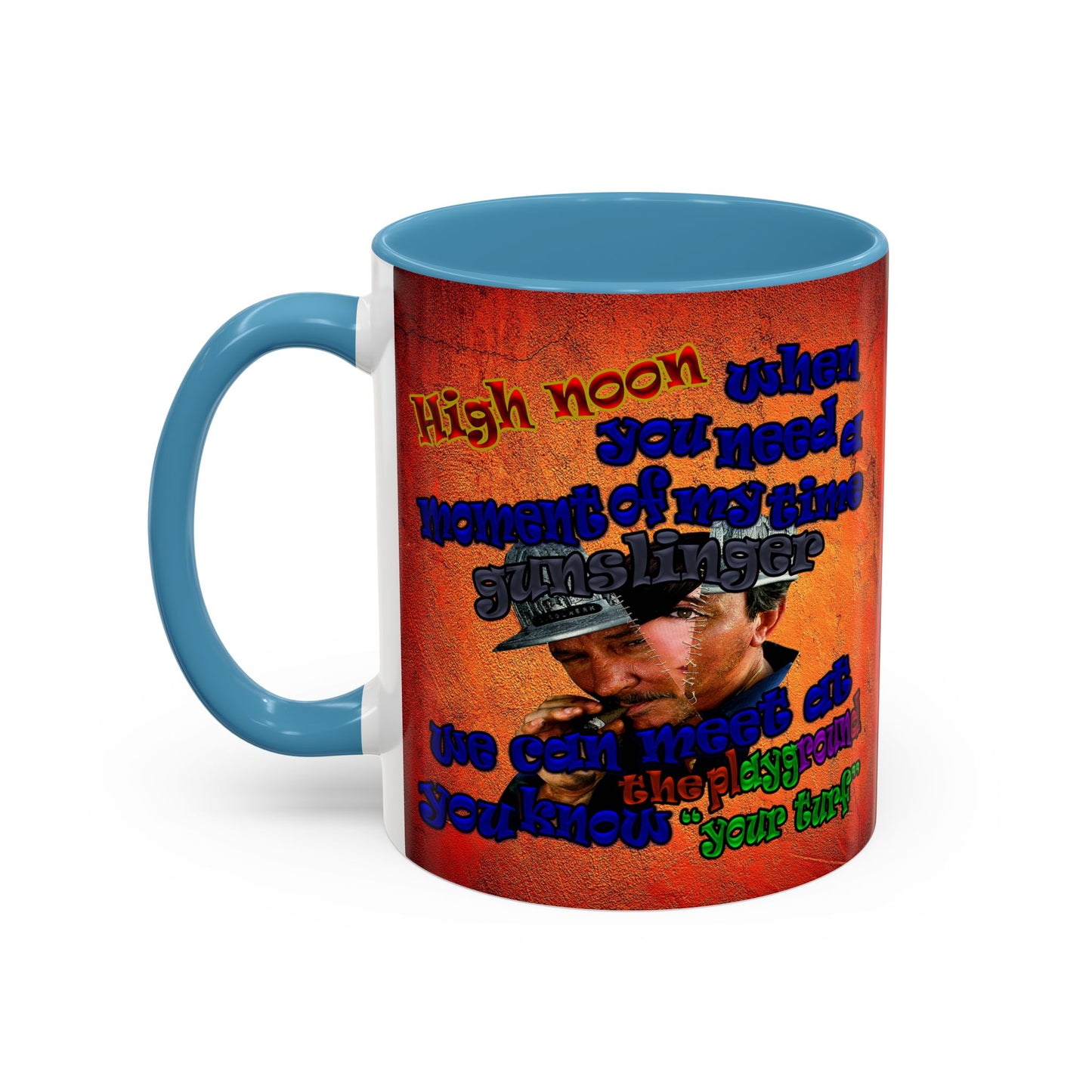 high noon - Accent Mug (burnt orange)