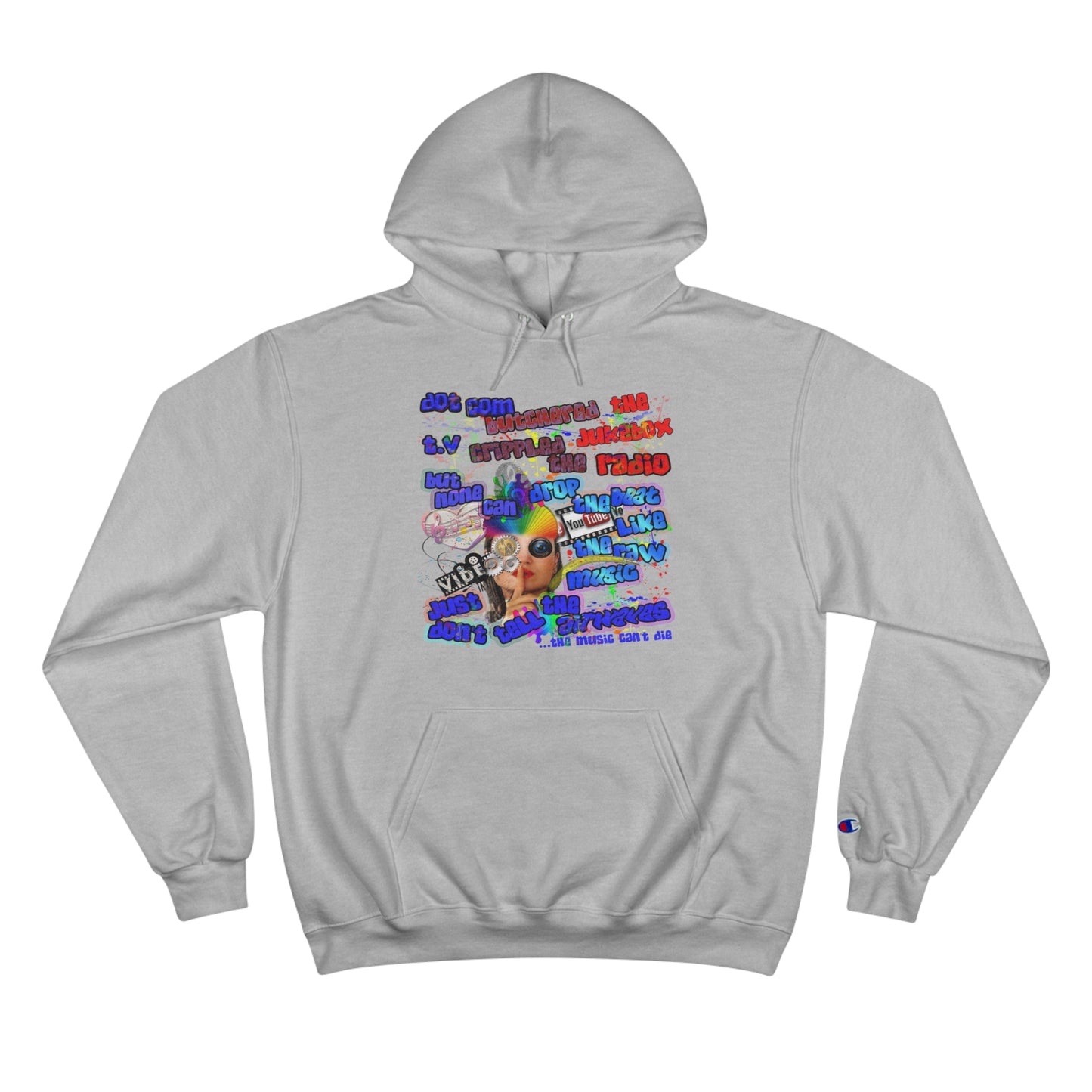 drop the beat - Champion Hoodie