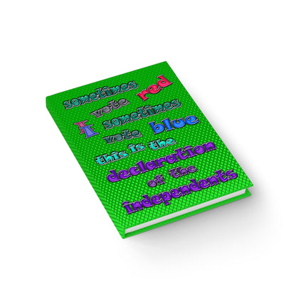 declaration of the independents - journal-blank (logo green)